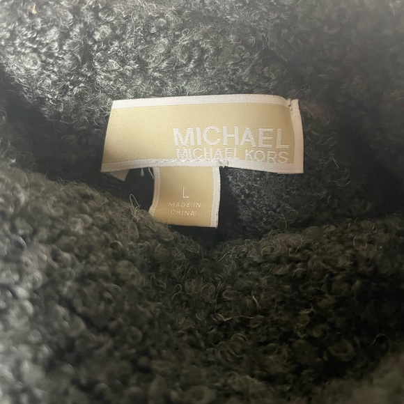 Michael Kors Charcoal Turtleneck Sweater Size Large - Picture 3 of 8